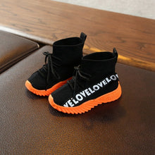 Load image into Gallery viewer, Fashion Children Casual Shoes Baby Shoes for Boys Girls Sneakers Breathable Anti-Slip Letter Print Shoe Soft Soled Spring Autumn