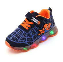 Load image into Gallery viewer, Boys Sneaker Girls Spiderman Kids Led Shoes With Lights Sneaker 2019 Spring Autumn Shoes Children Toddler Baby Girl Shoes